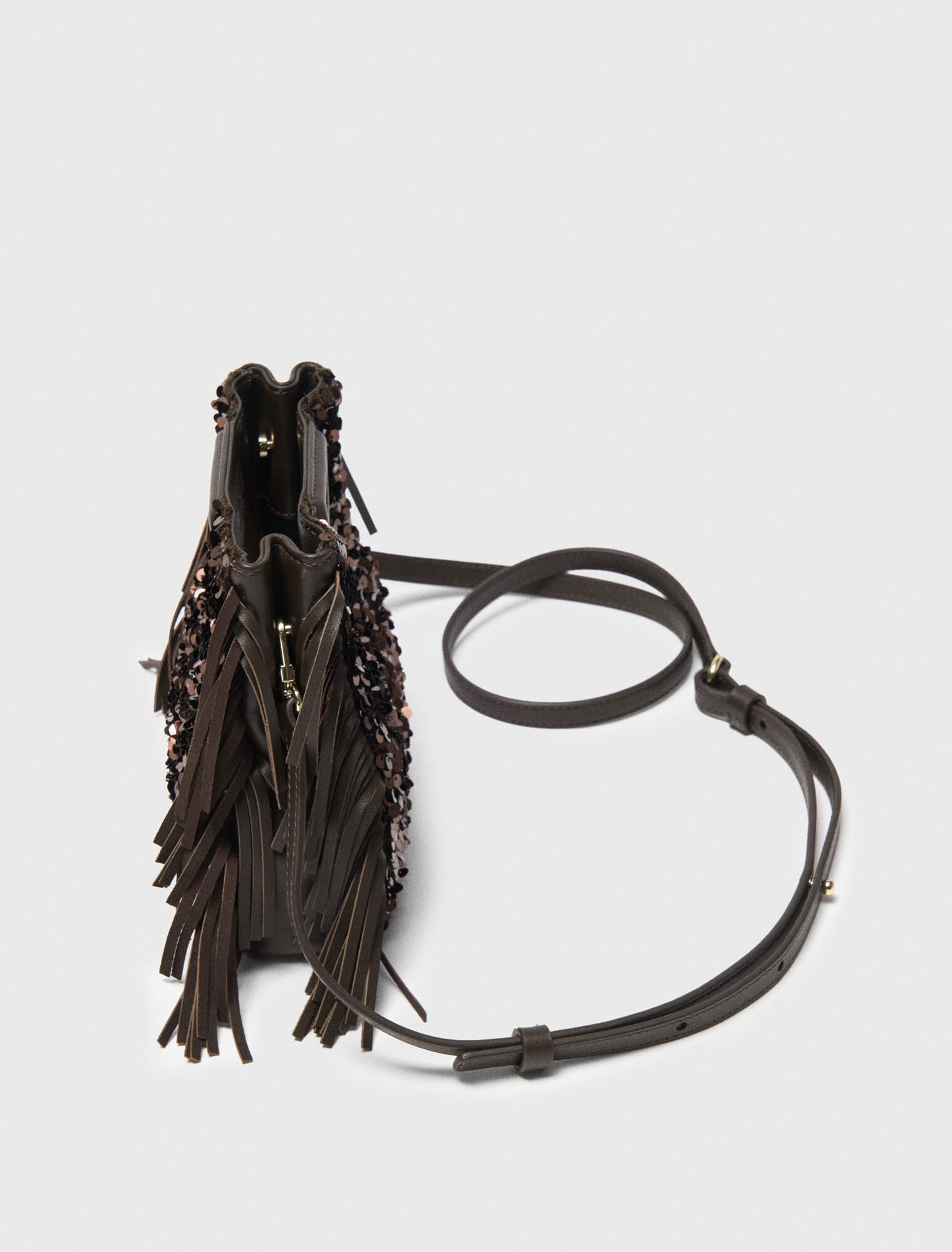 Mini-bag M con lustrini