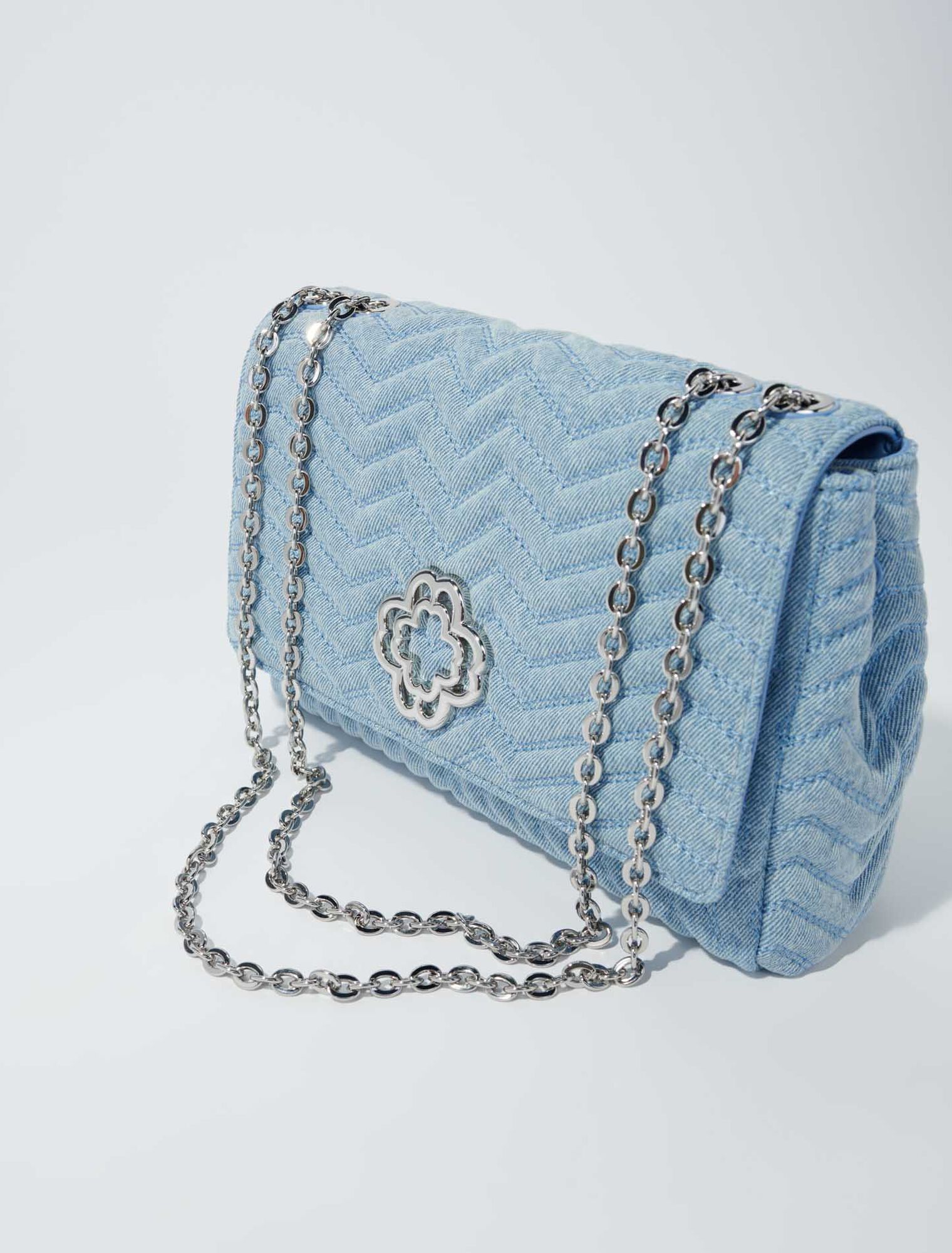 Borsa Cloverbloom in denim