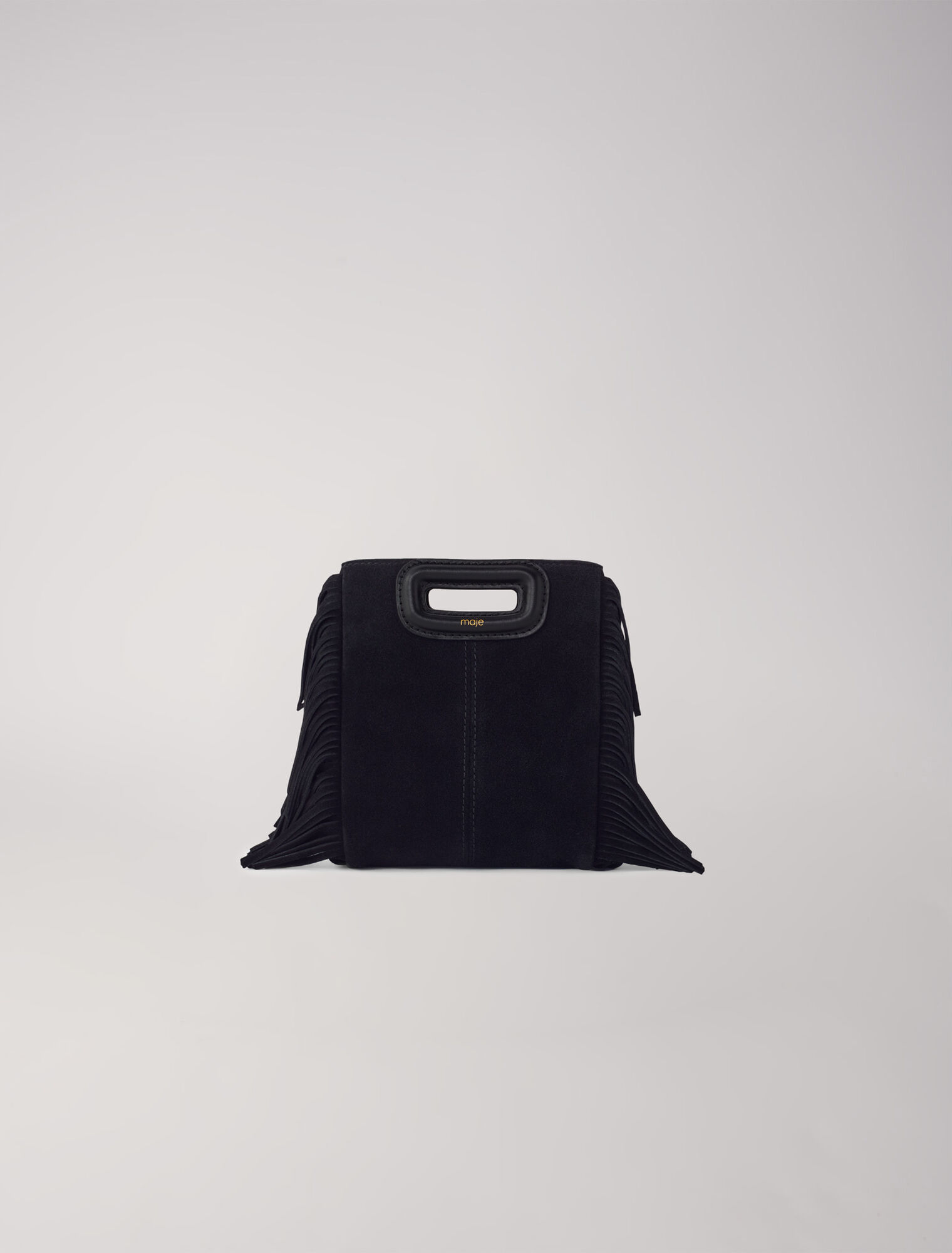 Borsa mini M in pelle scamosciata