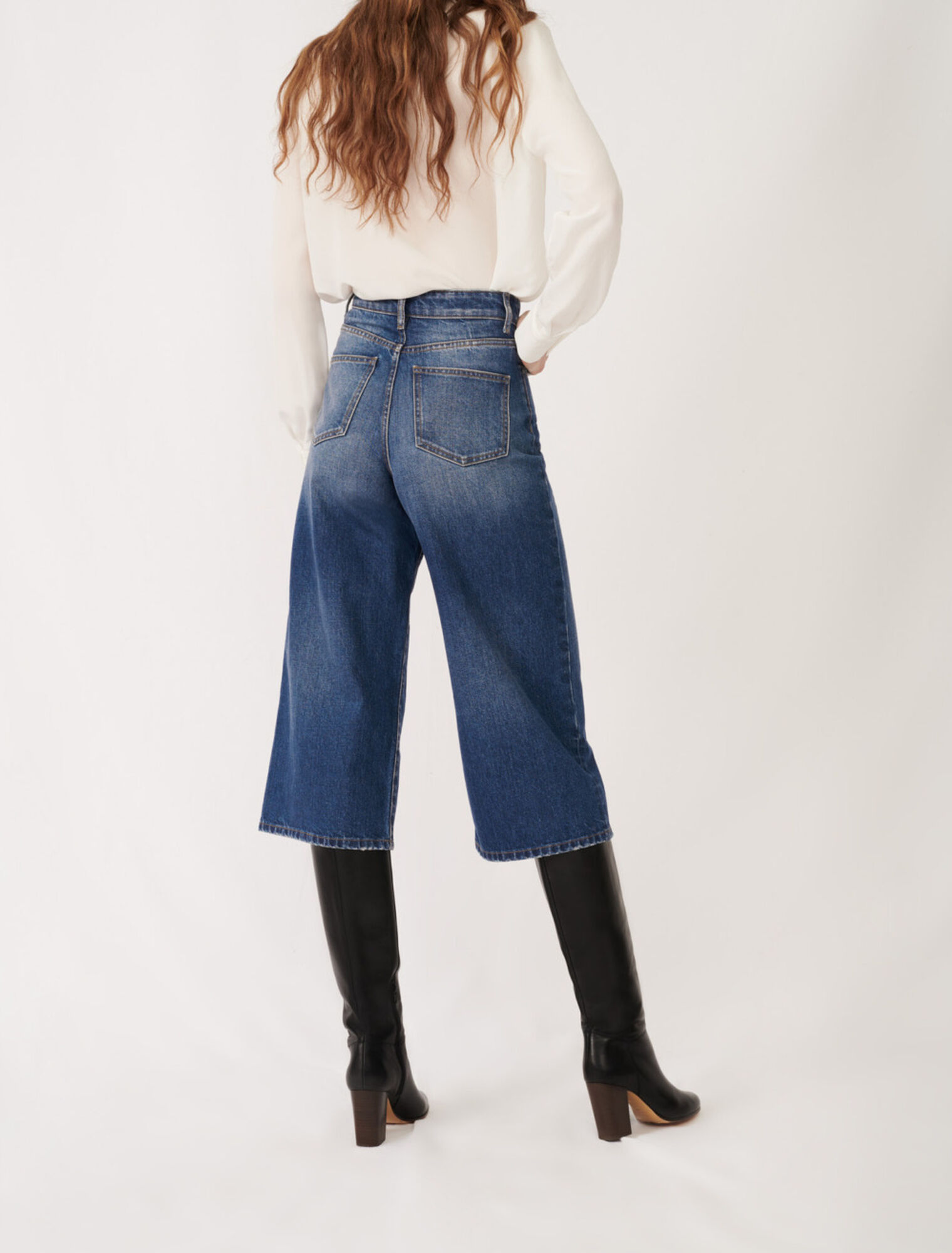 Jeans stile bermuda