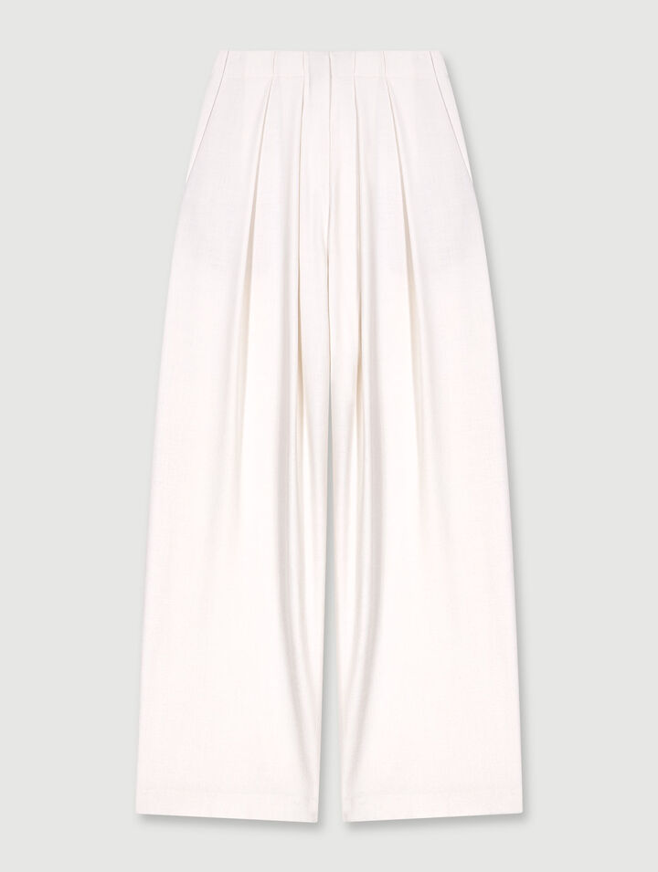 Pantaloni da tailleur larghi