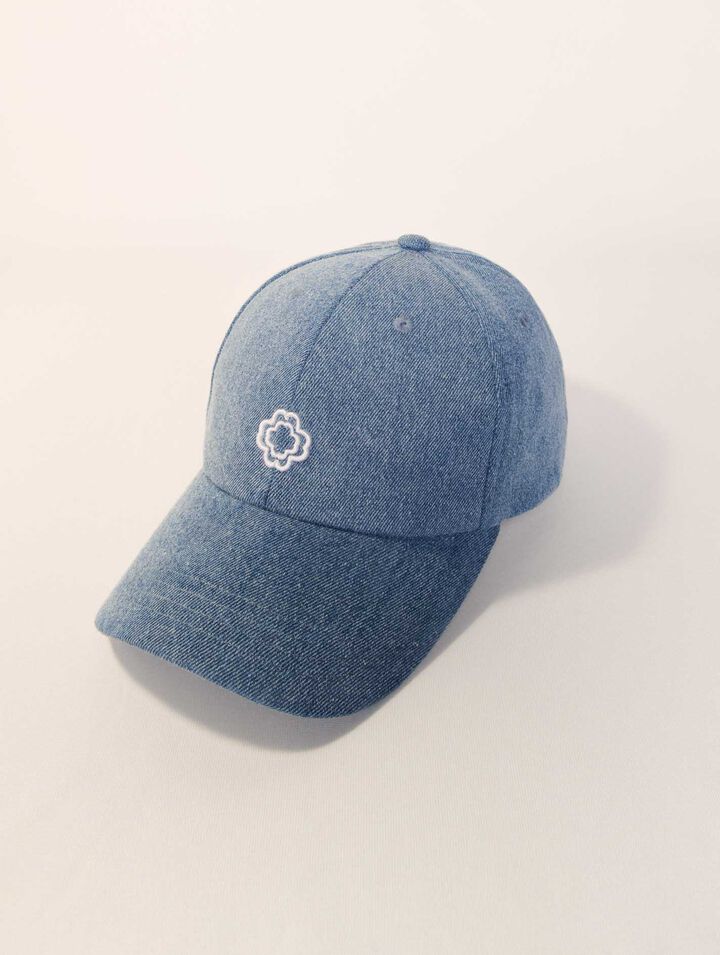 Cappellino in denim