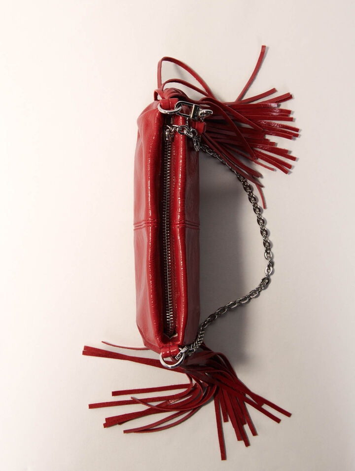 Pochette Miss M Pouch pelle vernice