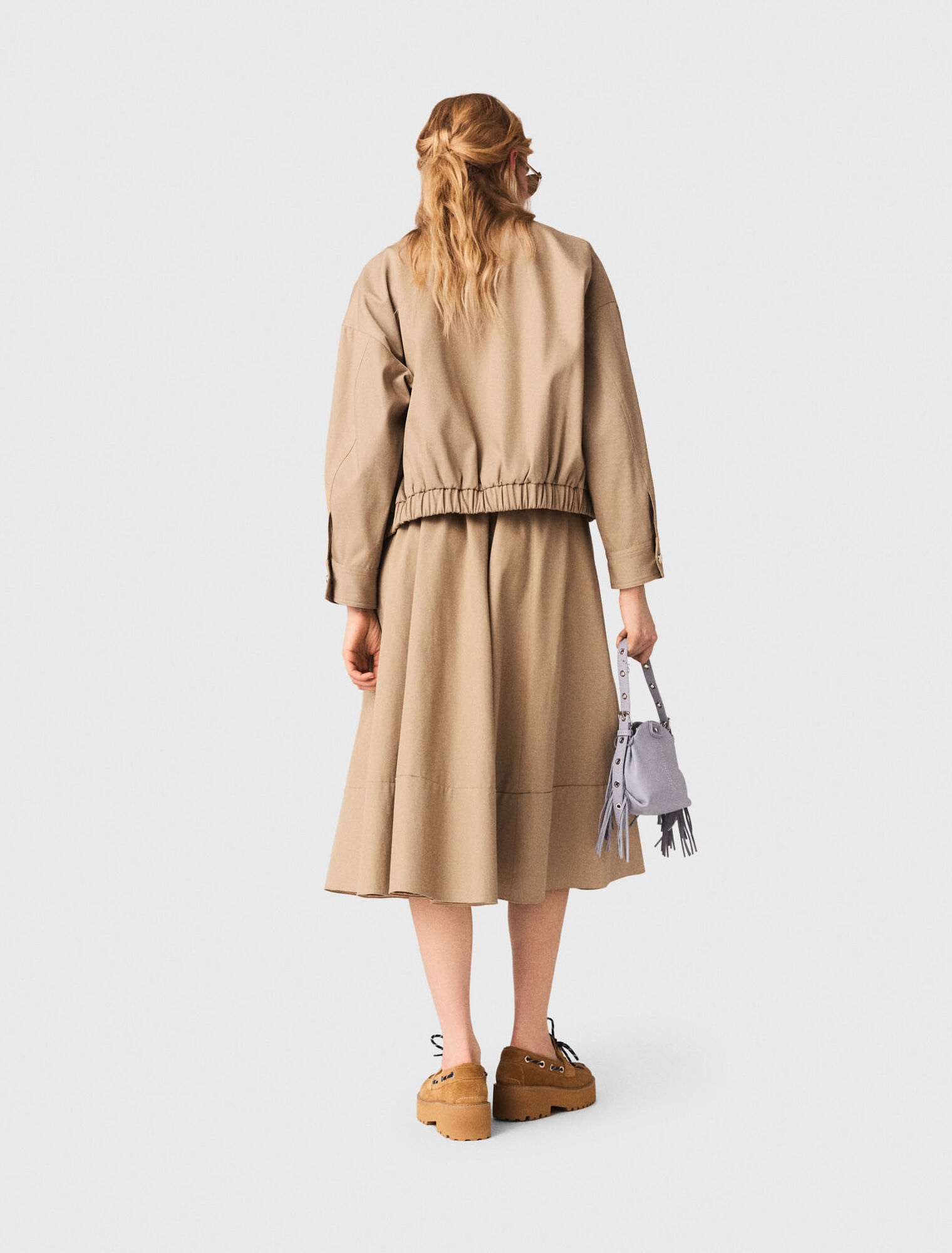 Giubbotto bomber in cotone