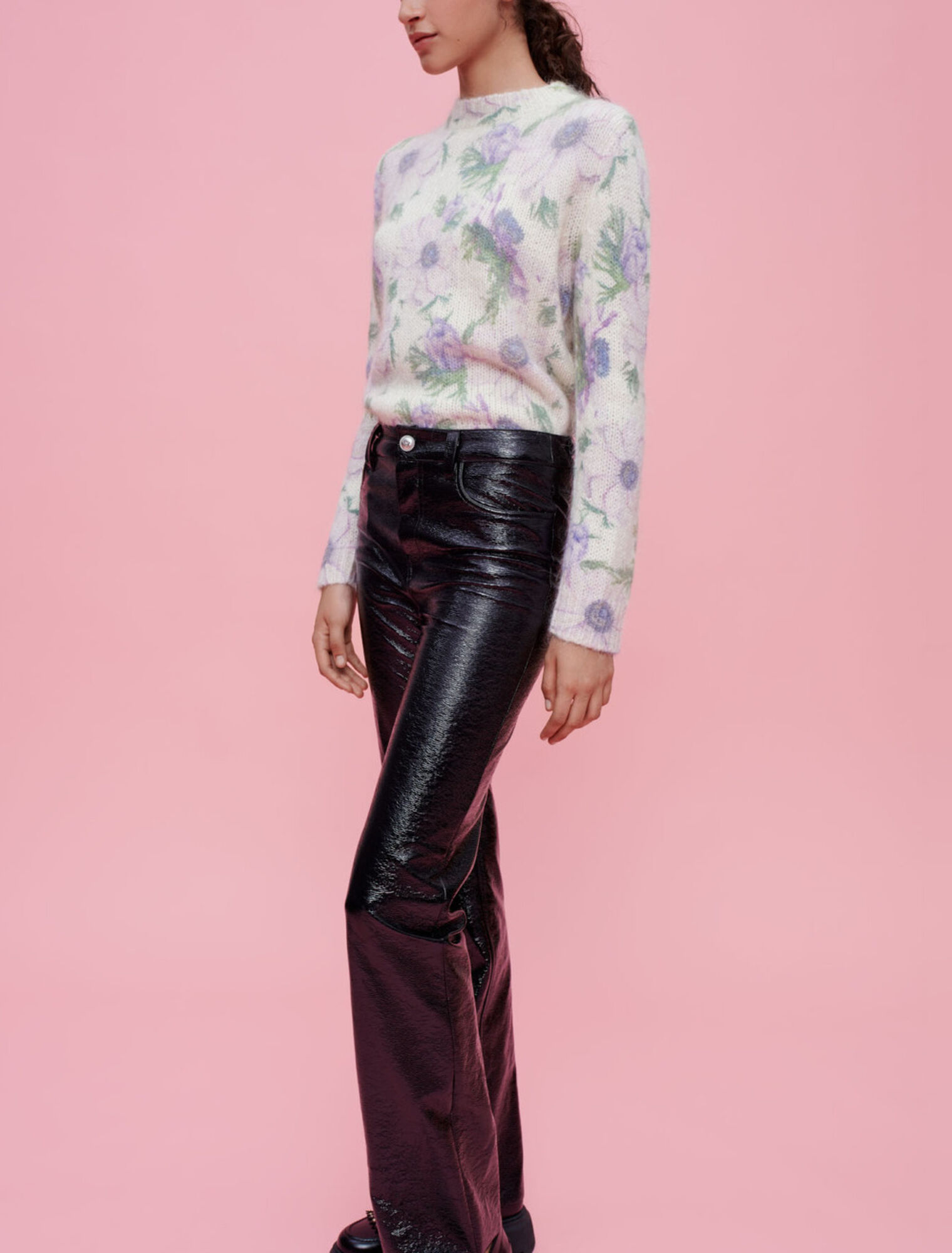 Pantaloni svasati in vinile