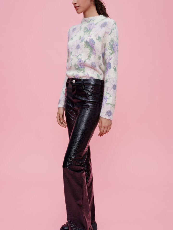 Pantaloni svasati in vinile