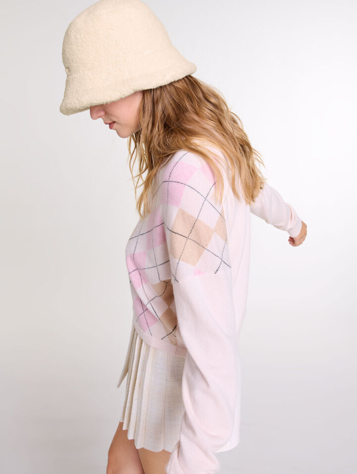 Cappello da pescatore eco pelliccia