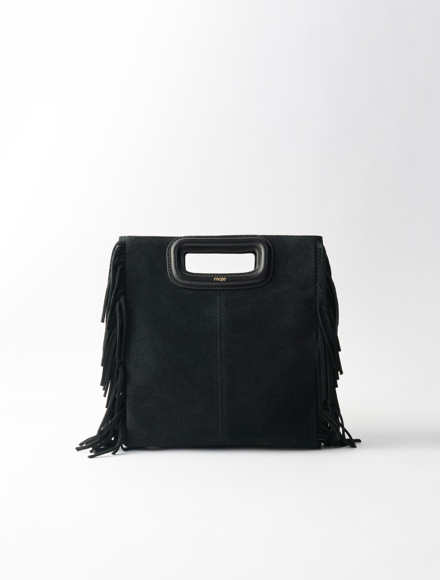 Borsa M in pelle scamosciata