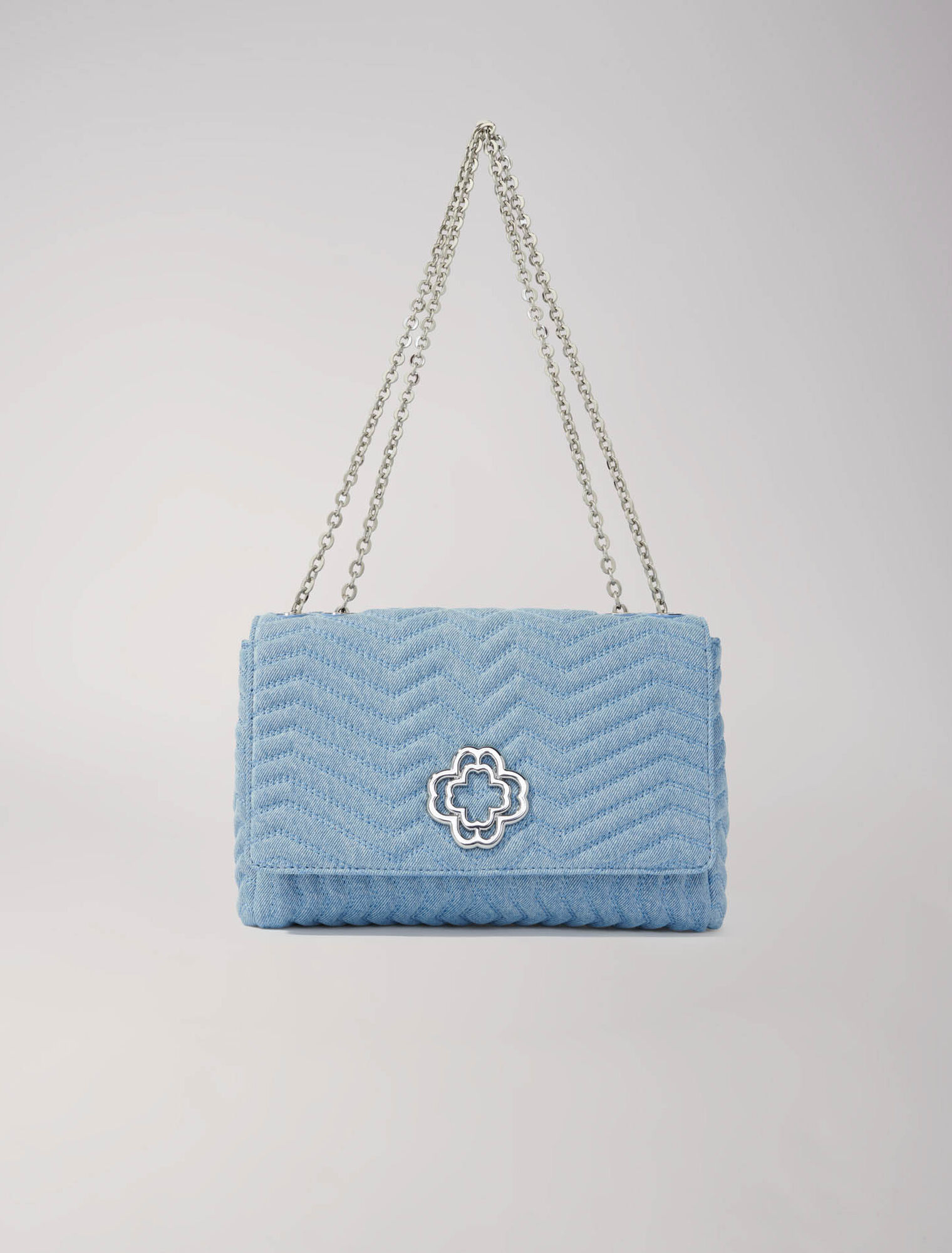 Borsa Cloverbloom in denim