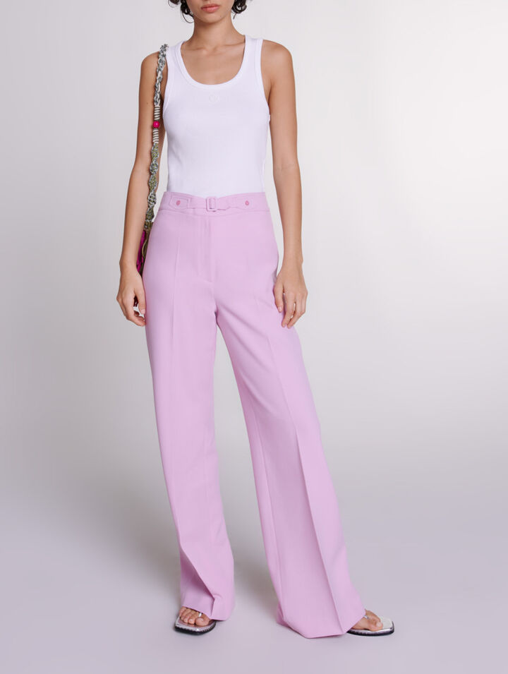 Pantaloni da tailleur larghi