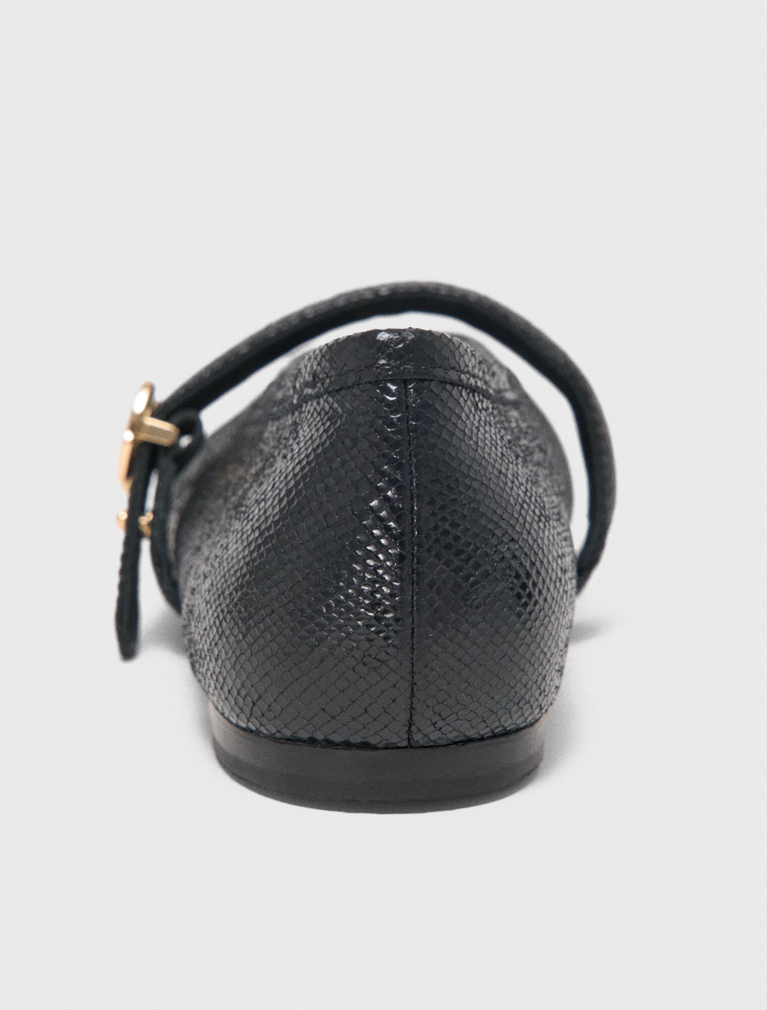 Ballerine in pelle goffrata