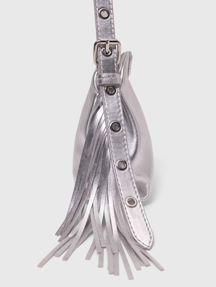 Borsa Miss M micro pelle metalliz.
