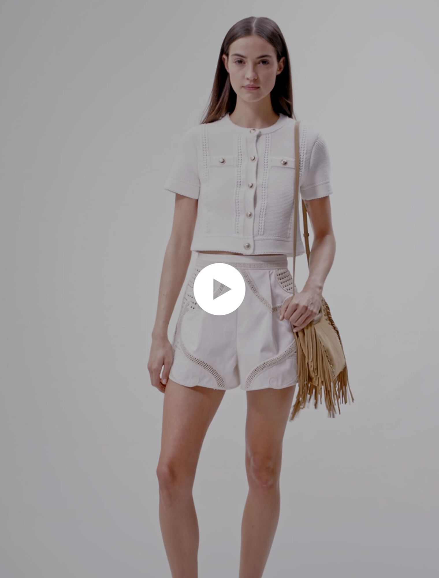Shorts in crochet