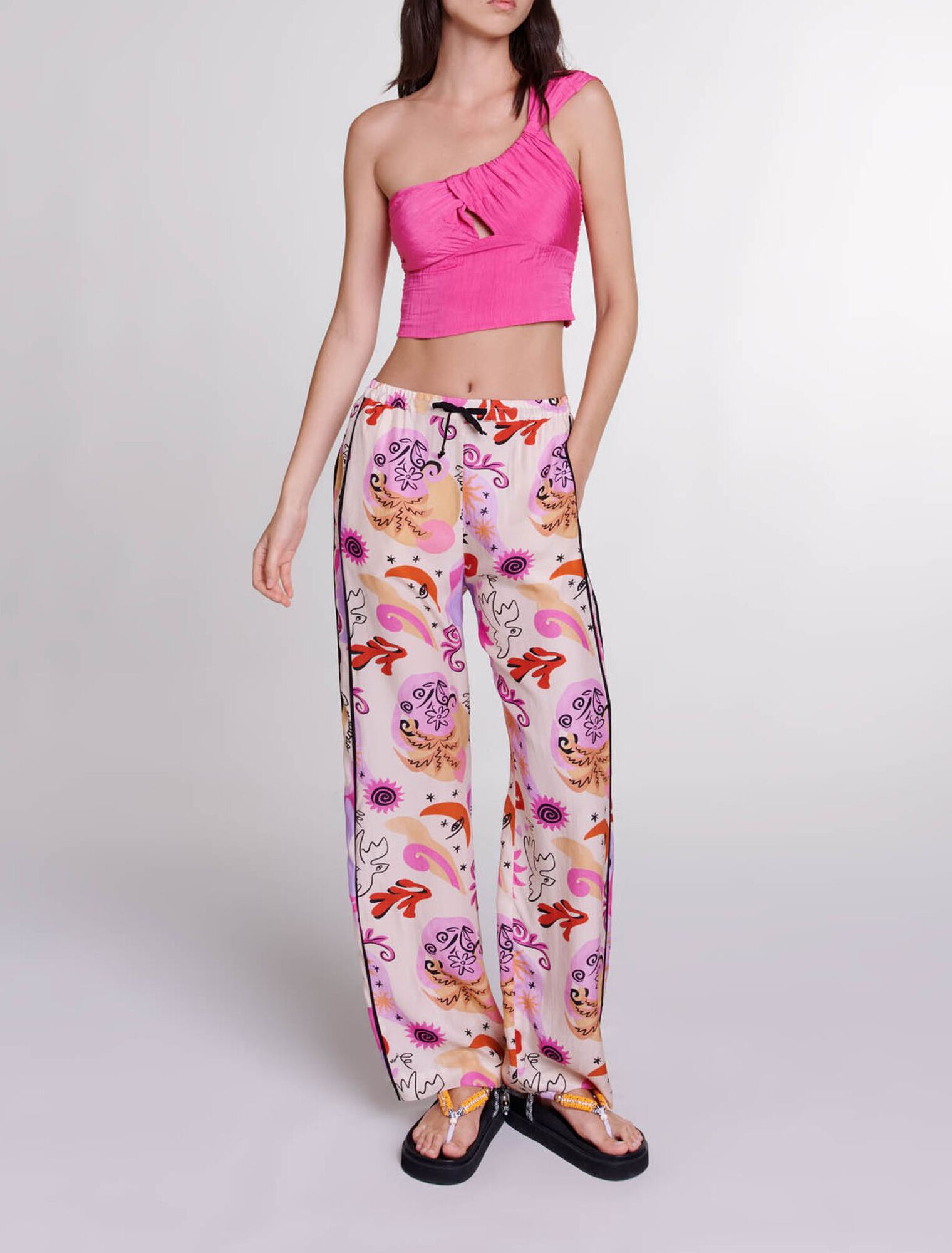 Pantaloni in seta