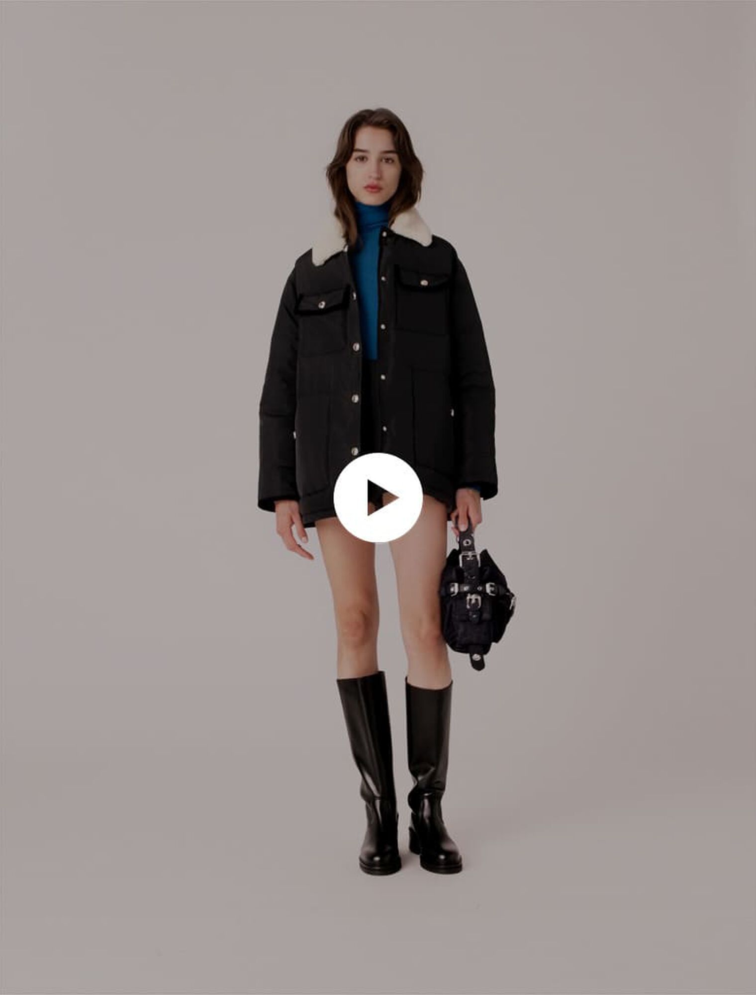 Parka trapuntato