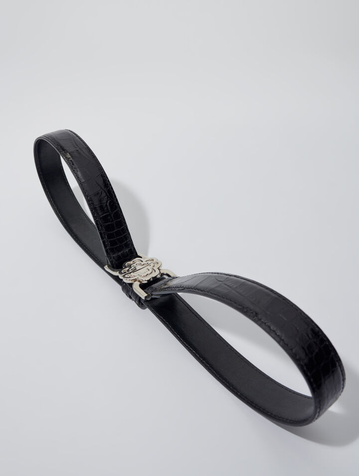 Cintura con fibbia Clover