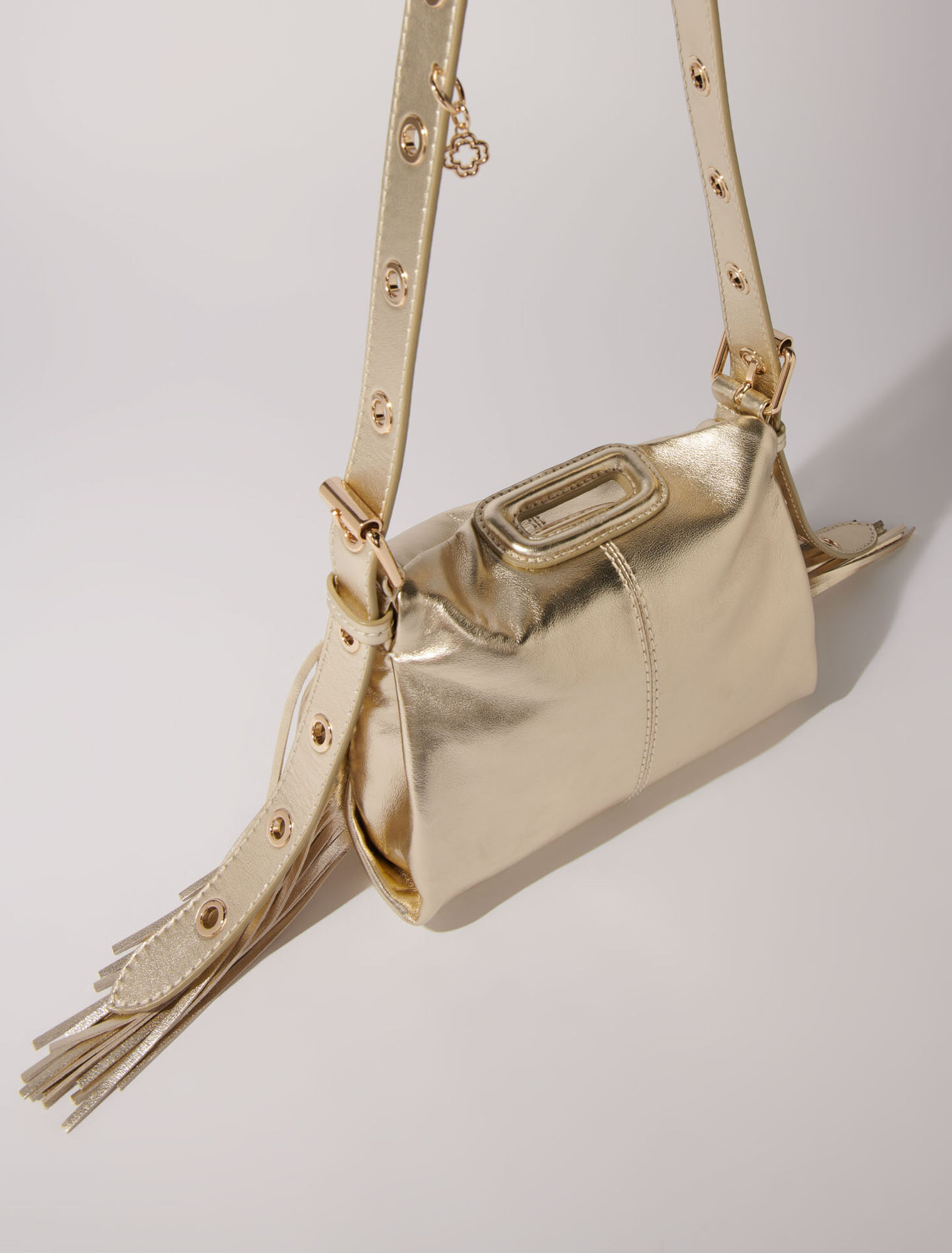 Borsa Miss M mini in pelle metal