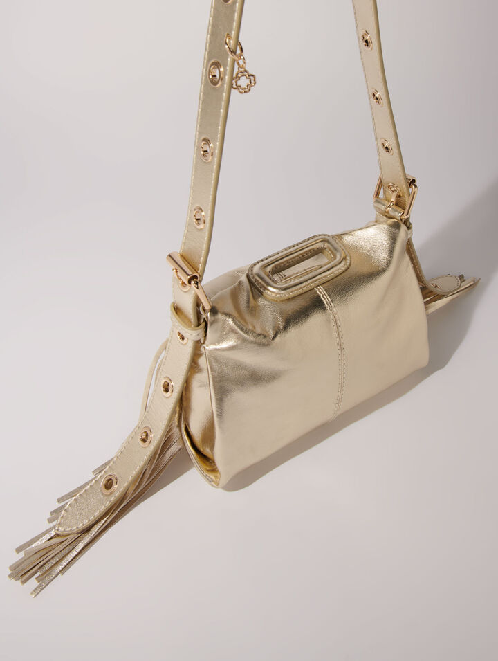 Borsa Miss M mini in pelle metal