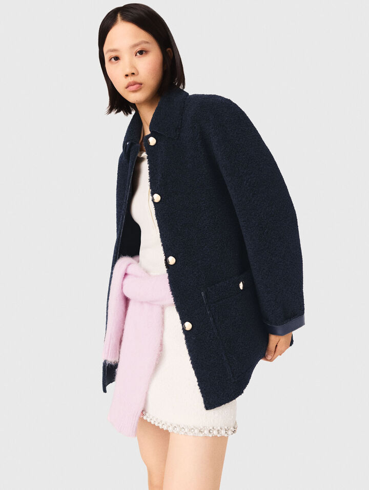 Eco shearling reversibile