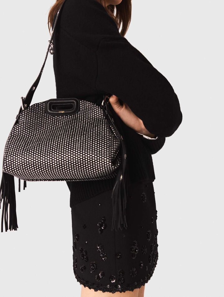 Borsa Miss M mini con strass