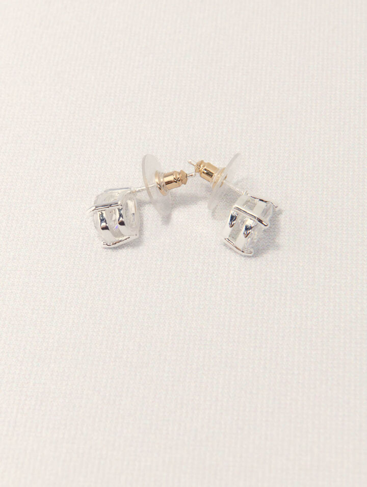 Orecchini piccoli con strass