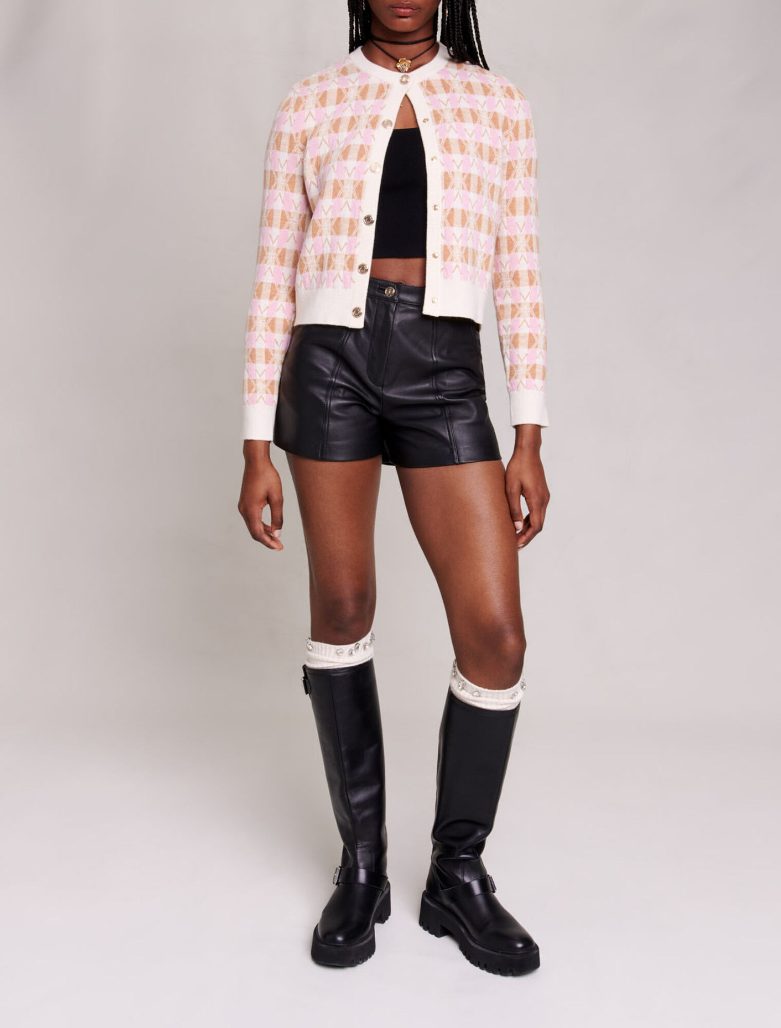 Cardigan a scacchi