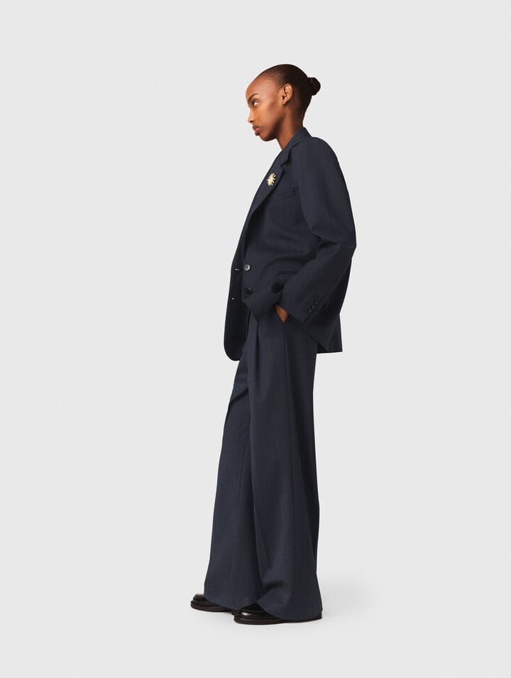 Giacca da tailleur a righe