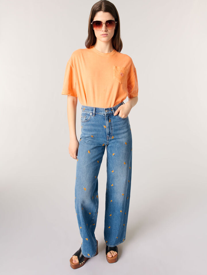 Jeans ricamati