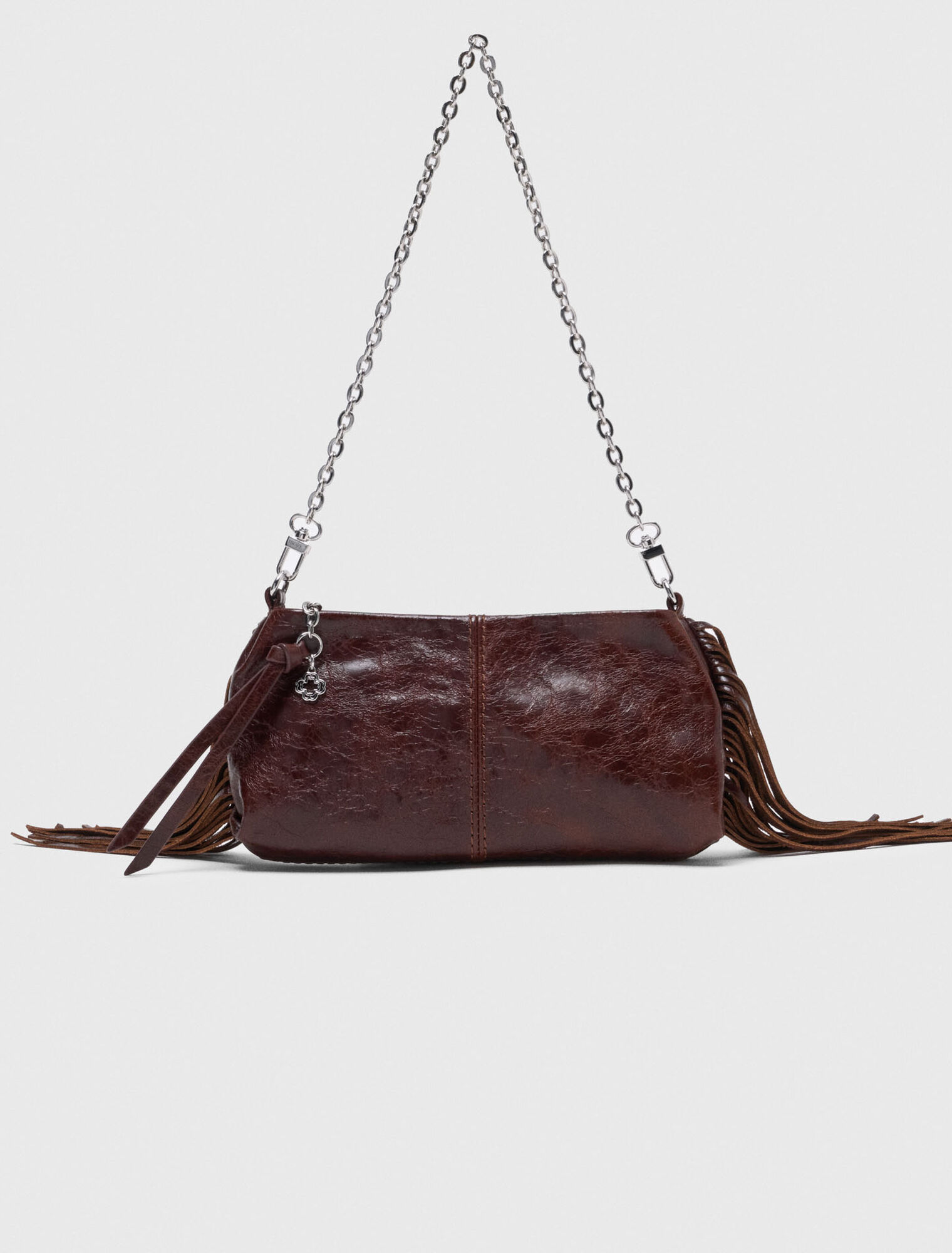 Pochette Miss M pouch pelle vernice