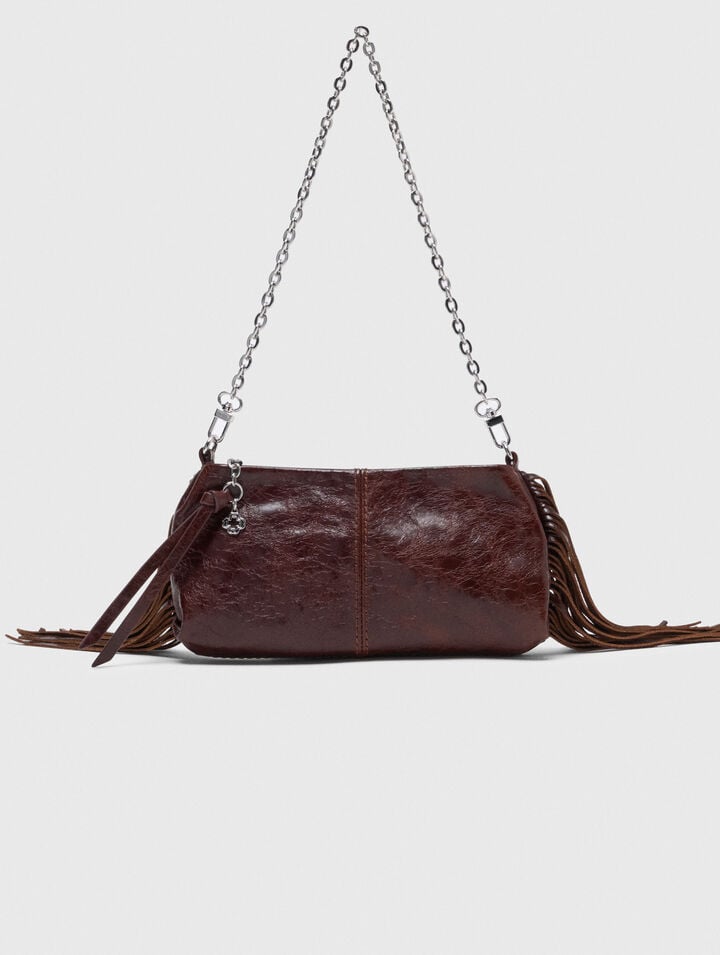 Pochette Miss M pouch pelle vernice