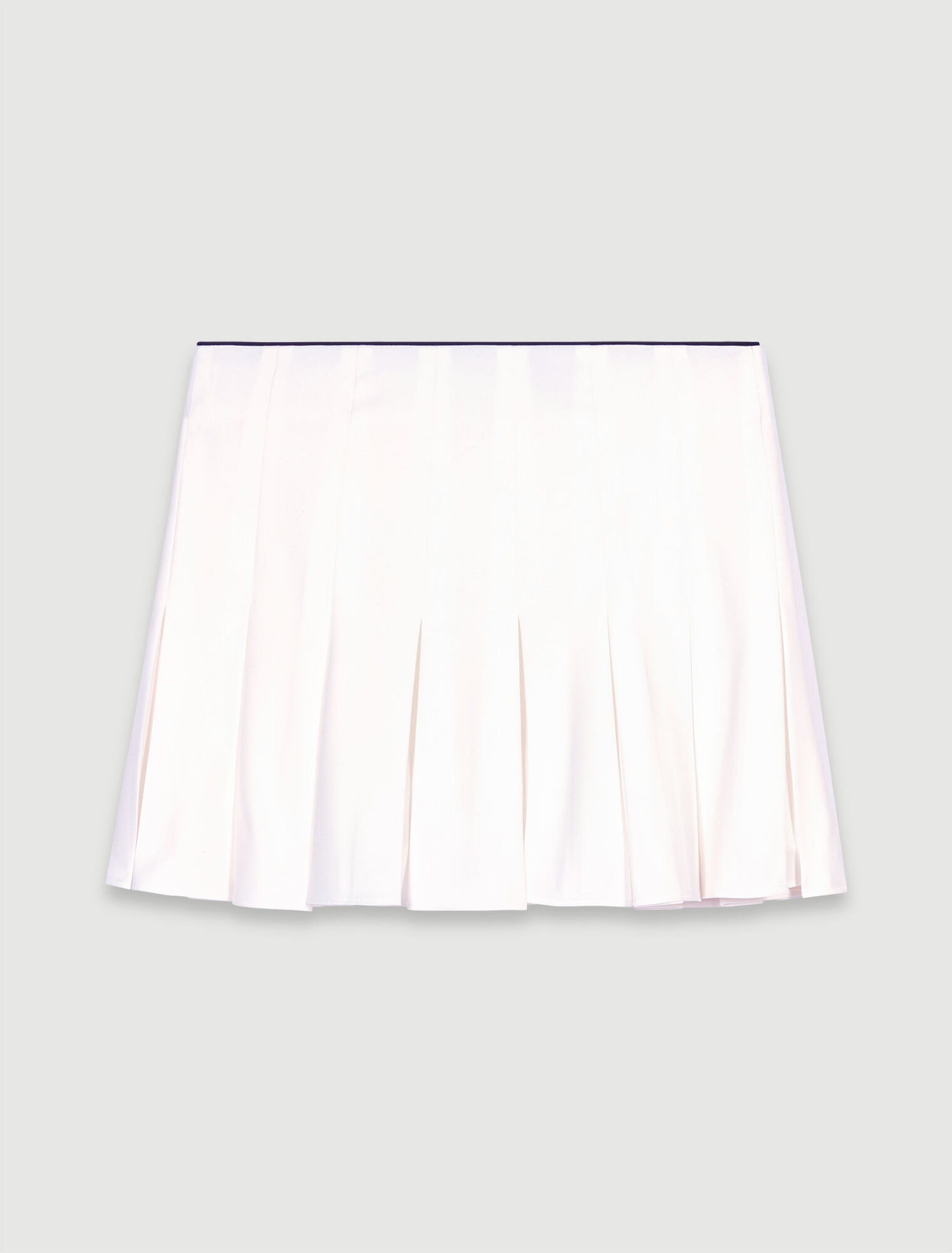 Gonna a pantaloncino plissettata