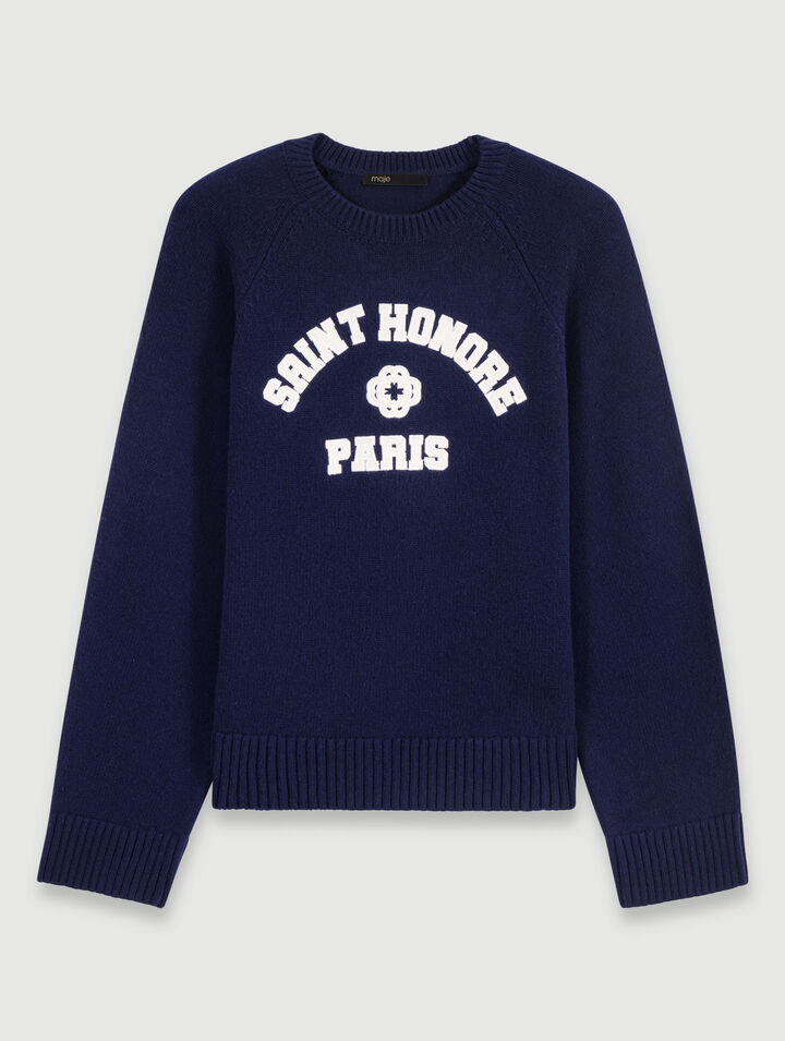 Maglione in misto lana