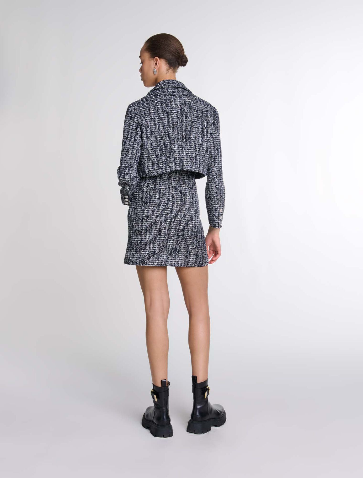 Abito 2 in 1 in tweed