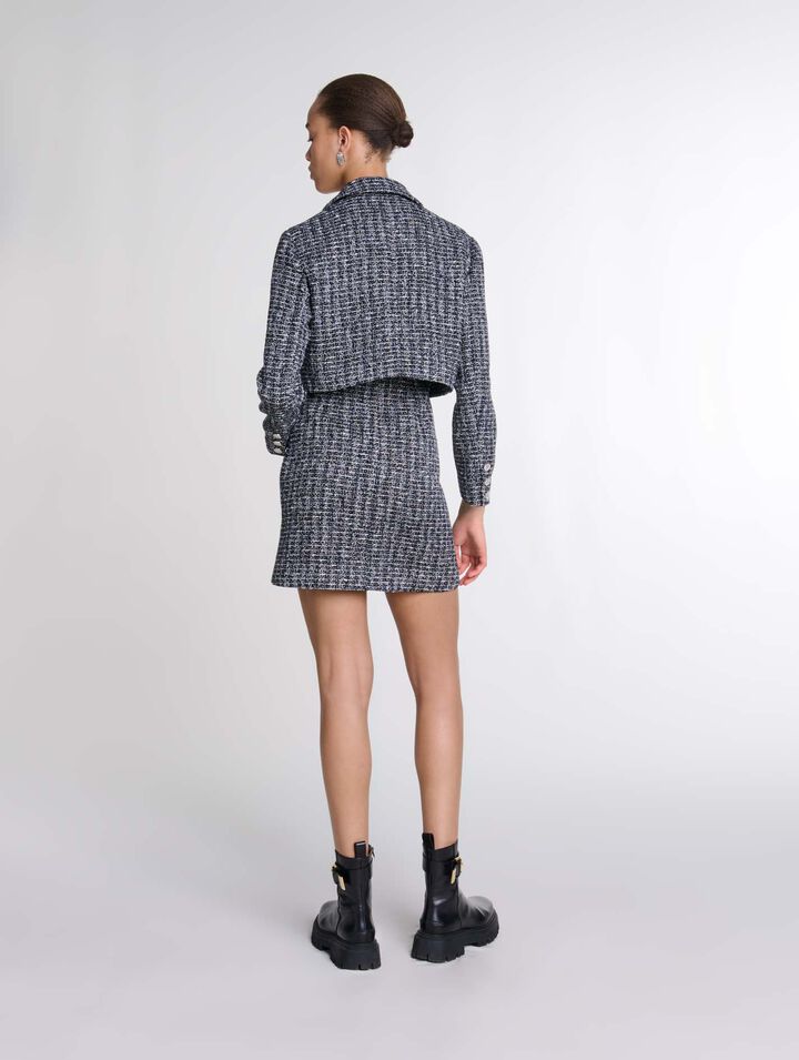 Abito 2 in 1 in tweed
