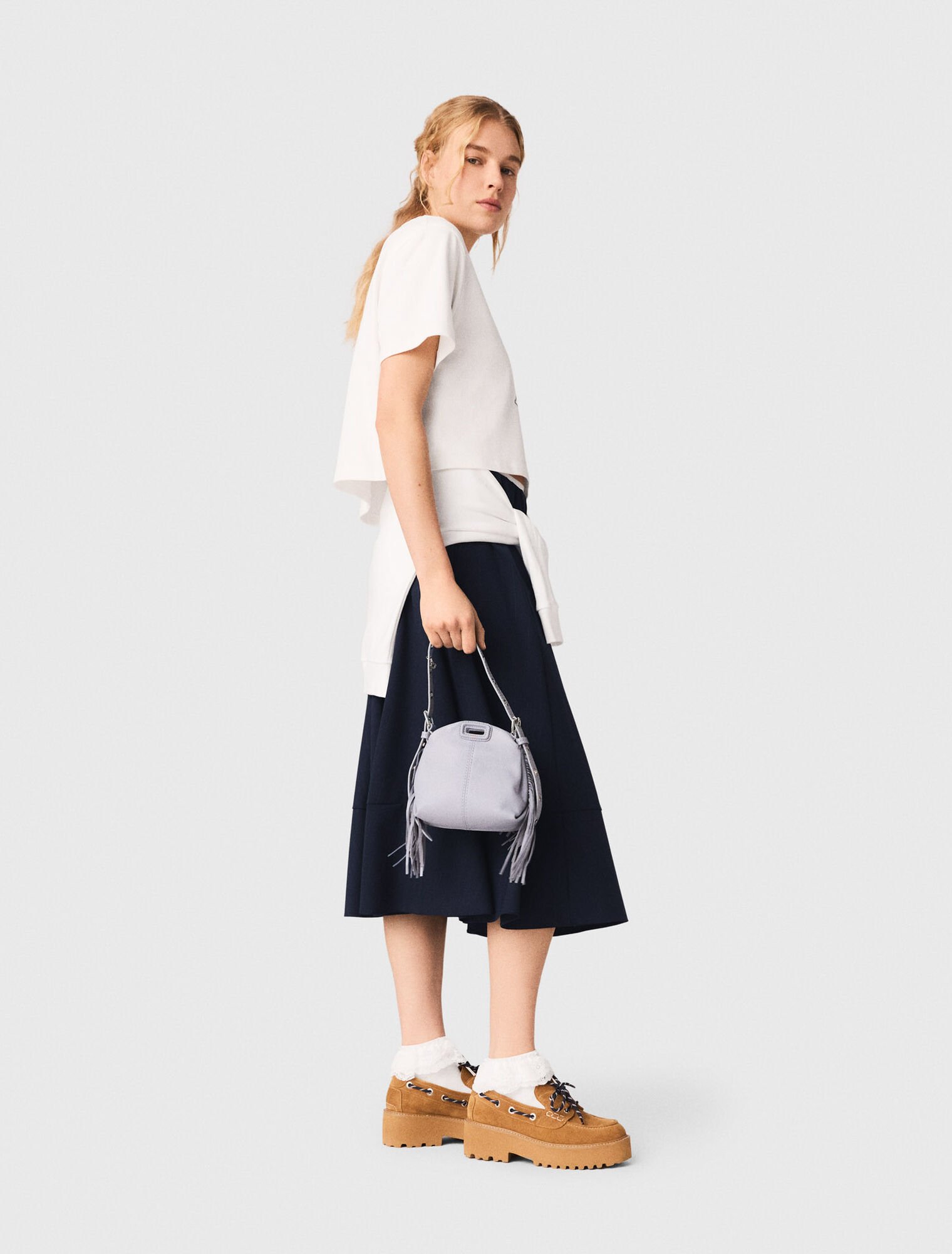 T-shirt con stampa marinara