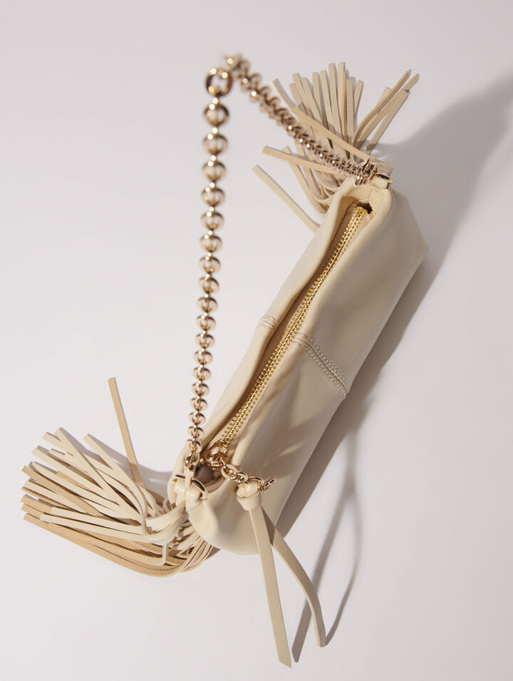 Pochette Miss M pouch pelle liscia
