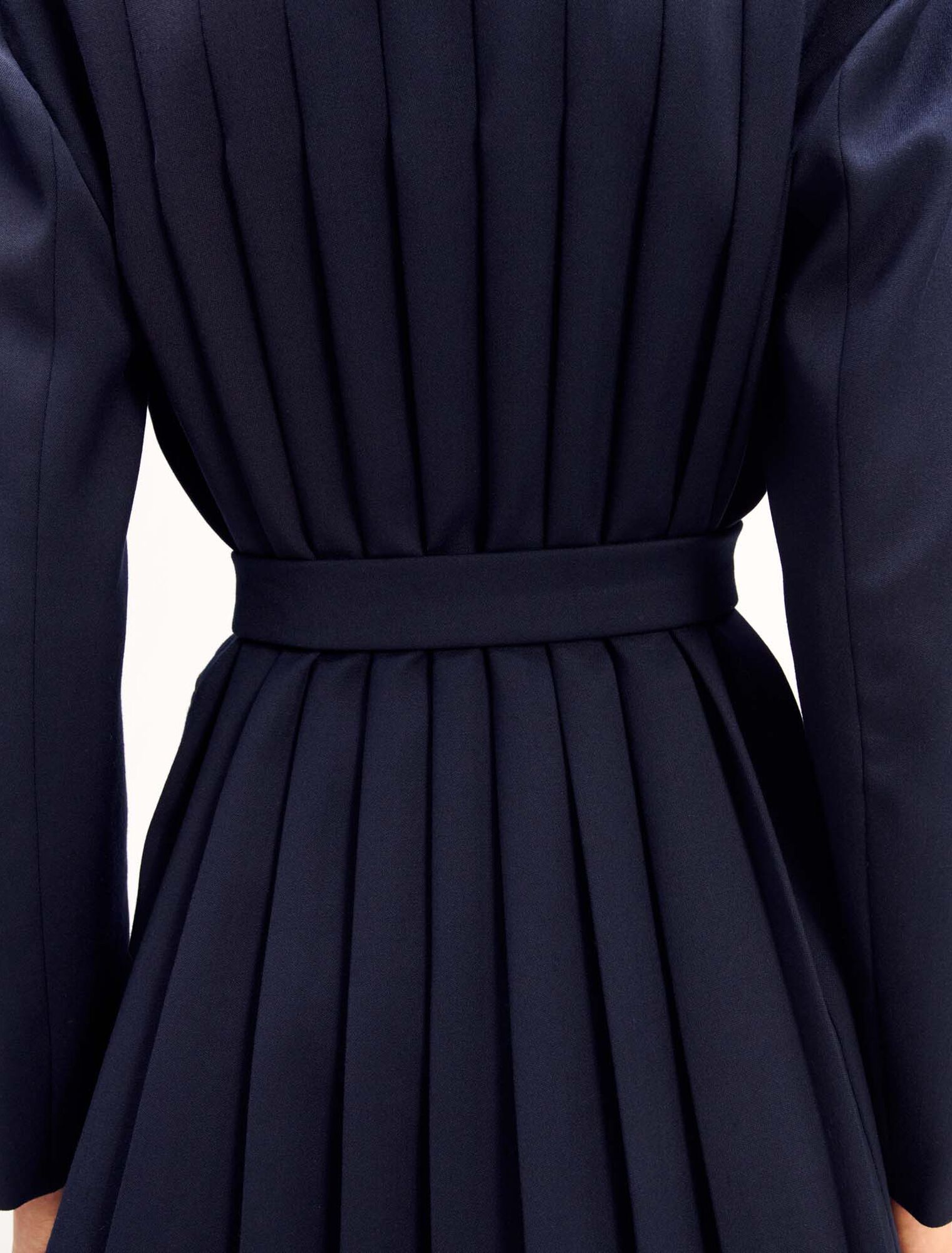 Giacca tailleur retro plissettato