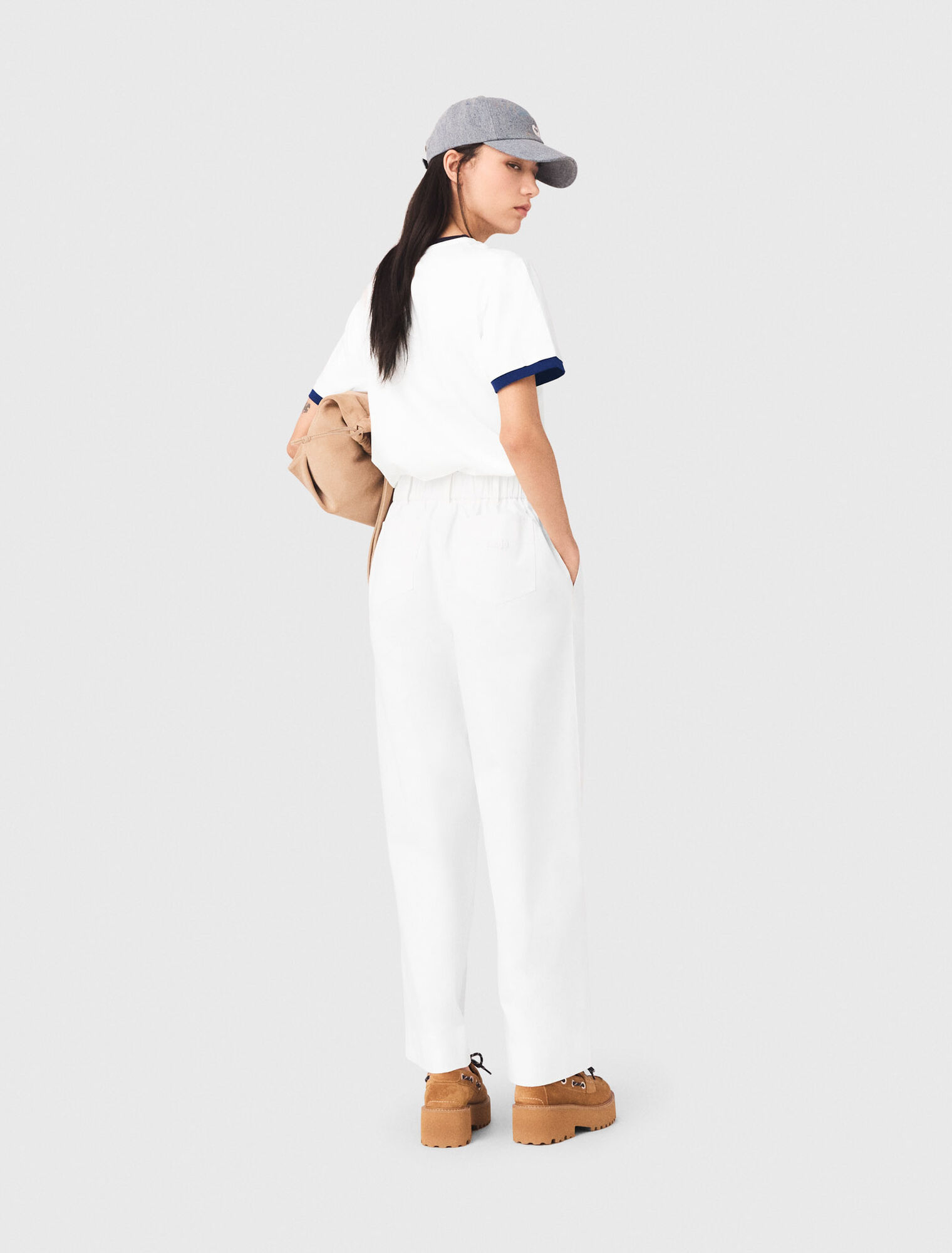 T-shirt effetto sovrapposto