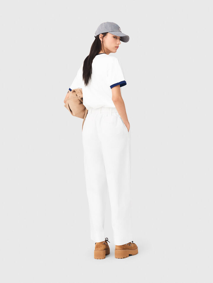 T-shirt effetto sovrapposto