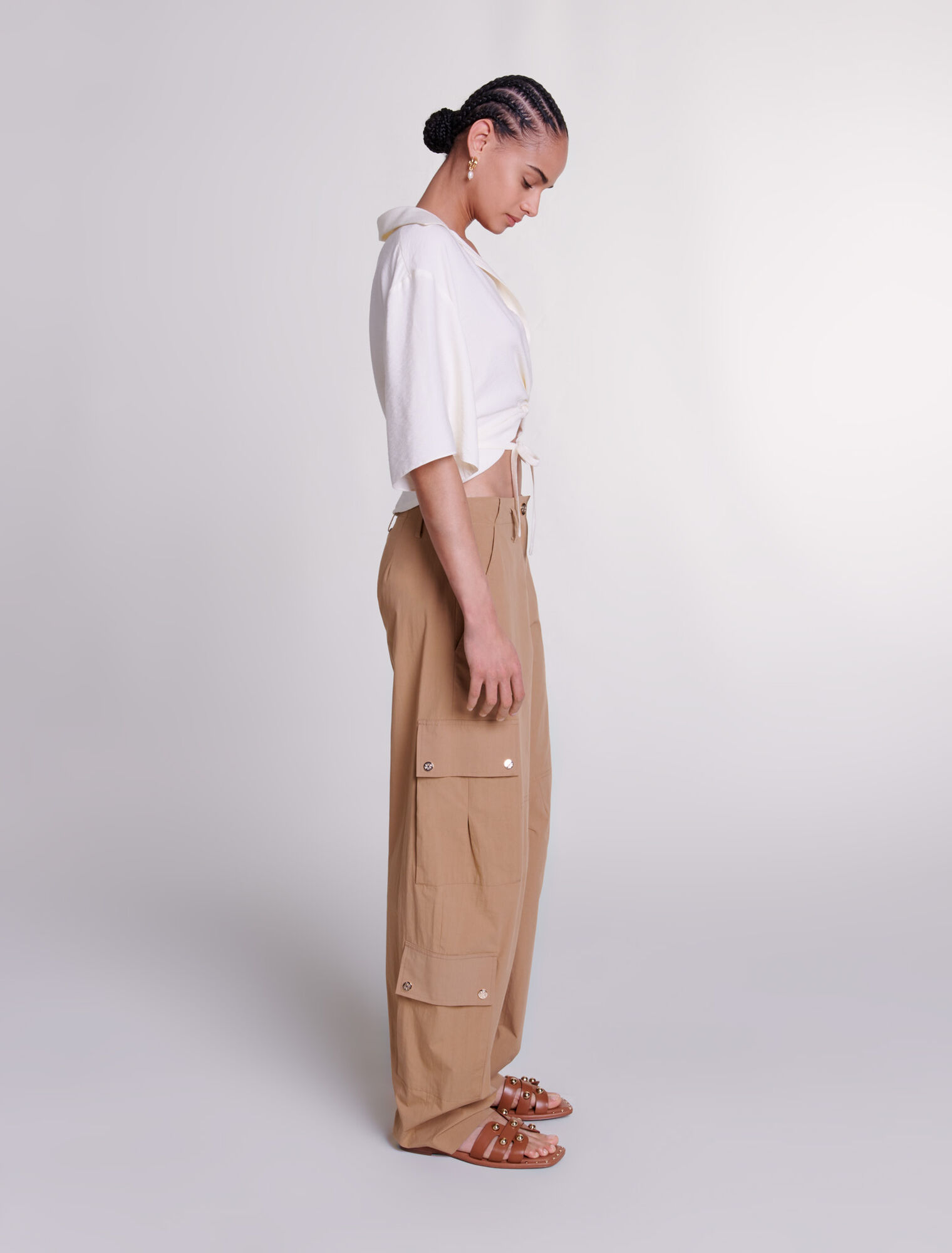 Pantaloni cargo con tasche