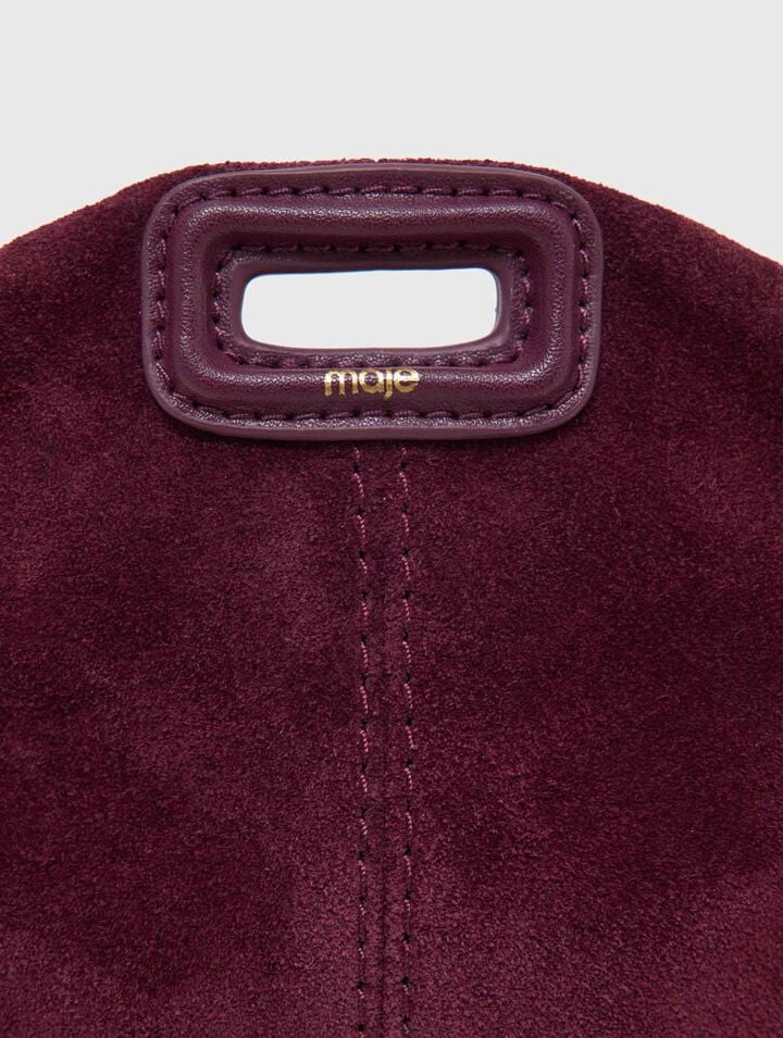 Borsa Miss M micro in camoscio