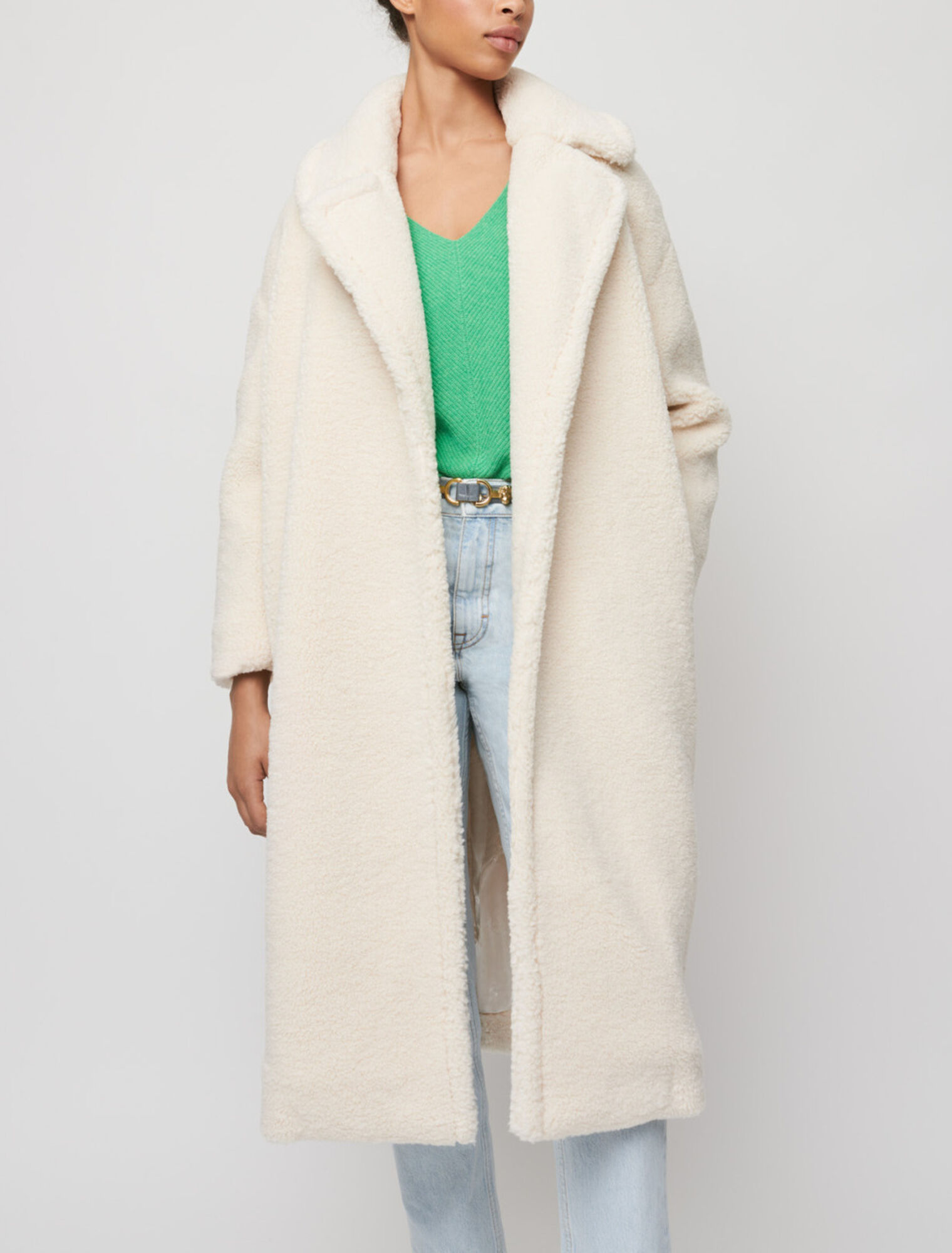 Cappotto stile pelliccia
