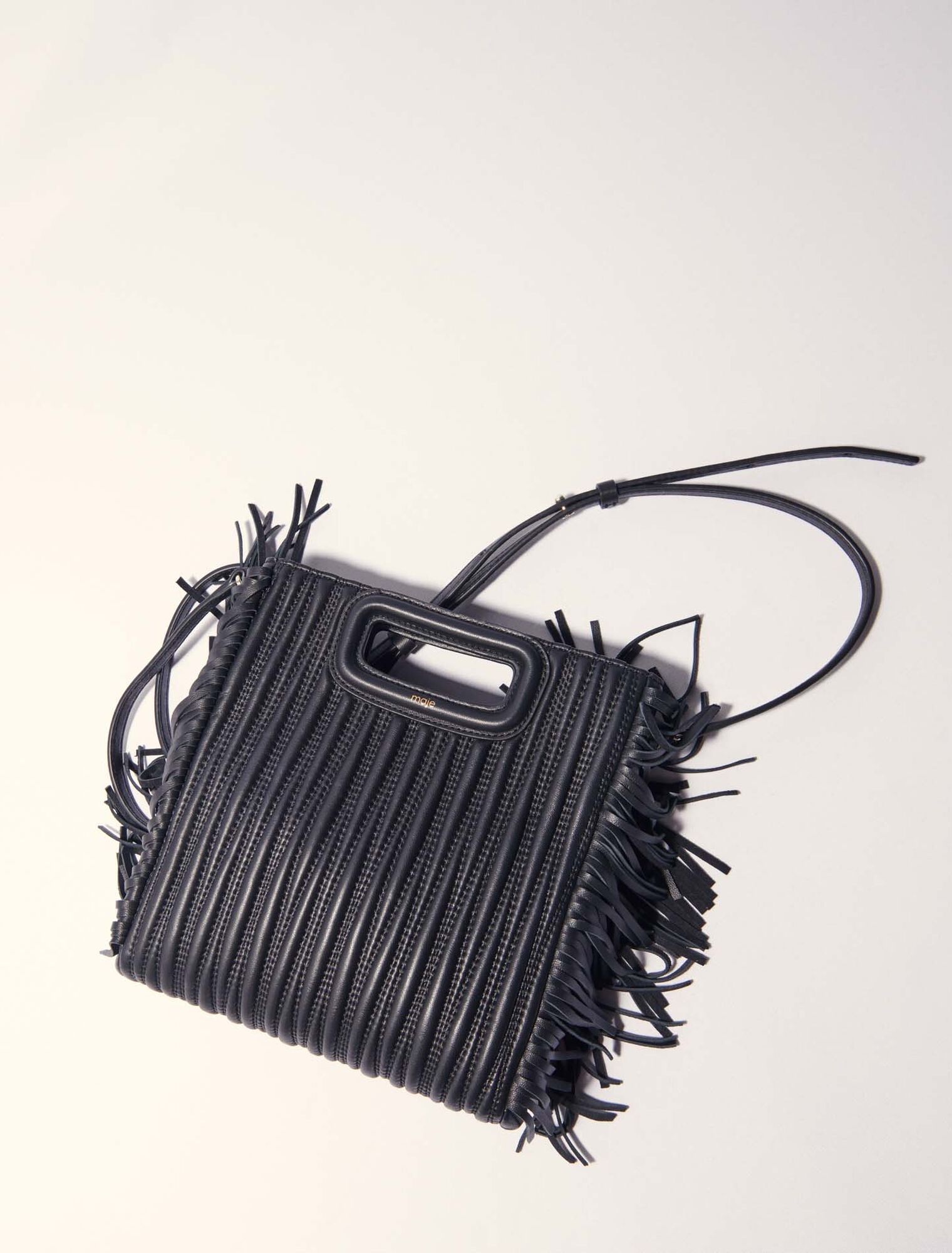 Borsa M pelle in pelle trapuntata