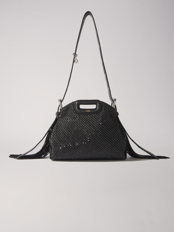 Borsa Miss M Mini in strass