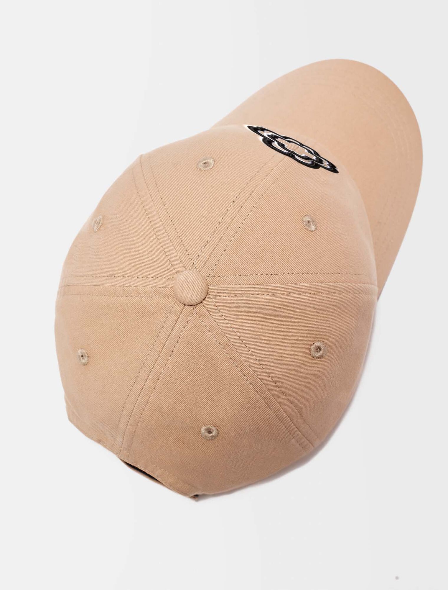 Cappellino in cotone con logo Clover