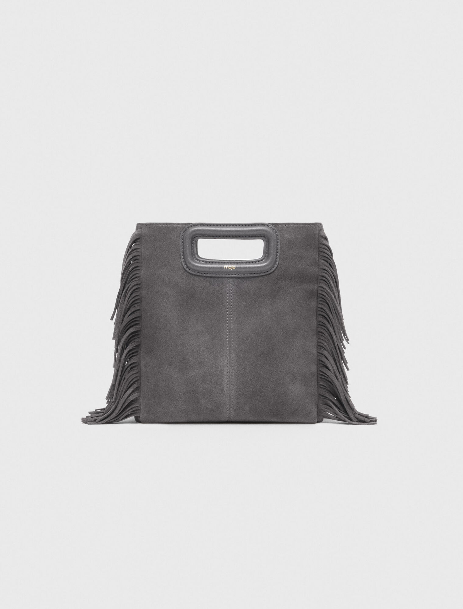 Borsa M in pelle scamosciata