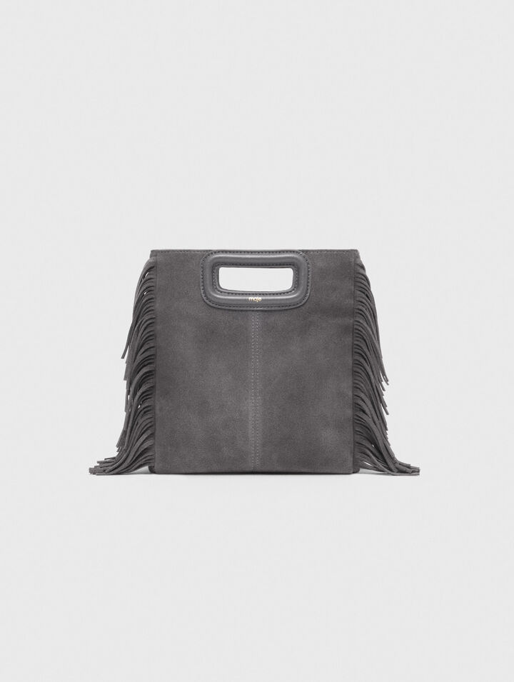 Borsa M in pelle scamosciata