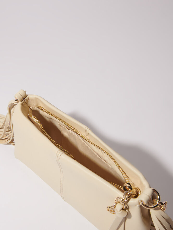Pochette Miss M pouch pelle liscia
