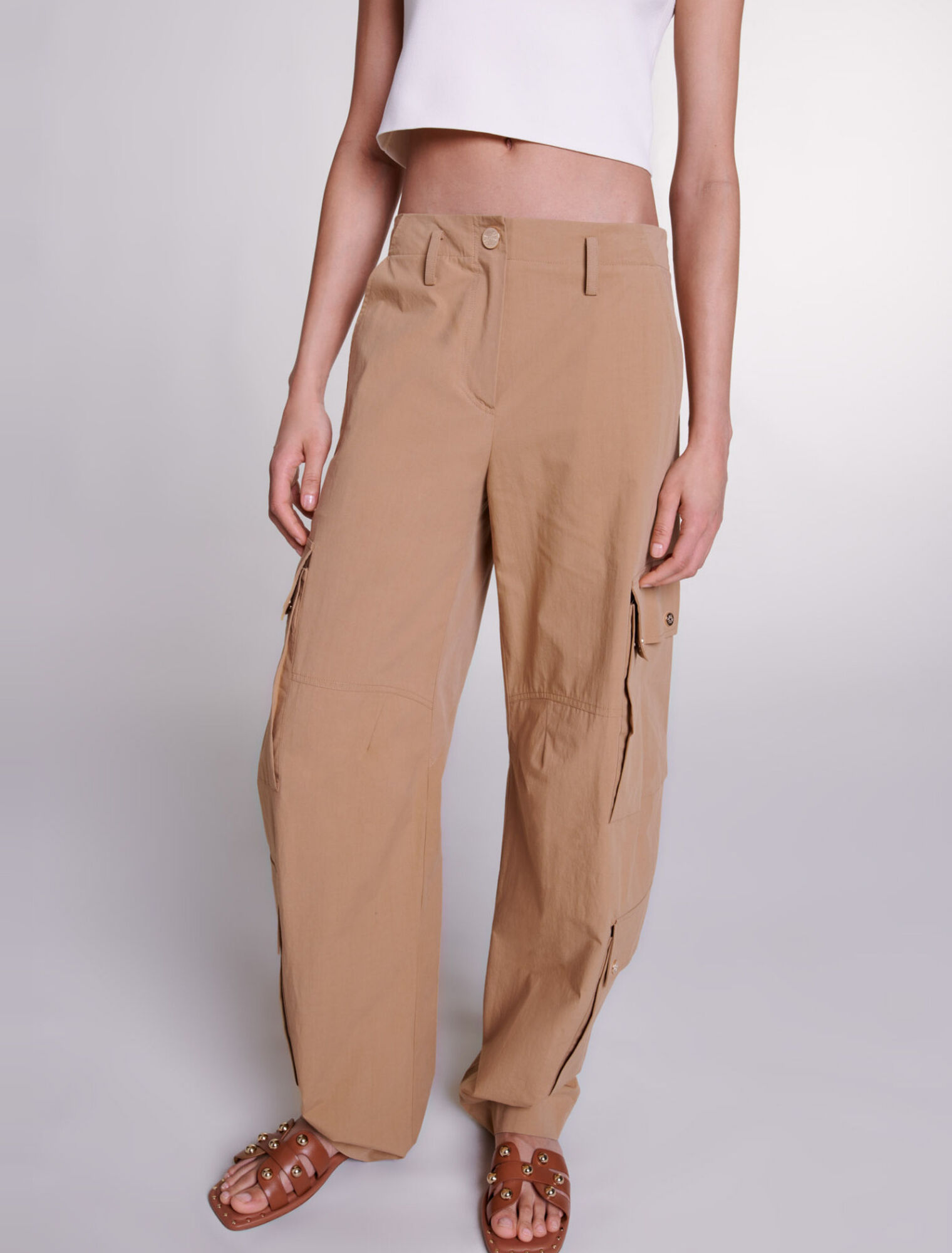 Pantaloni cargo con tasche
