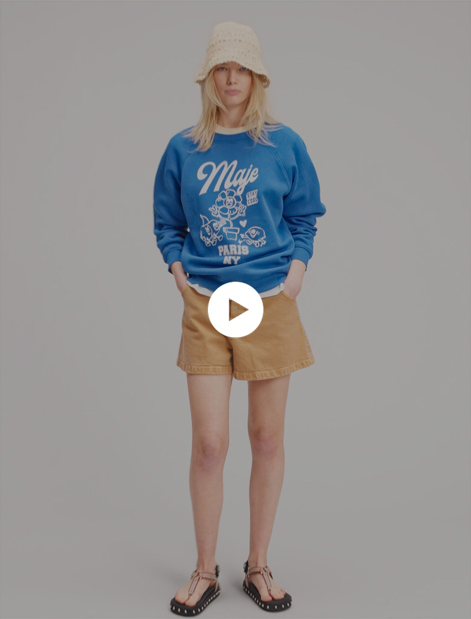 Shorts in denim